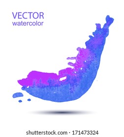 Abstract watercolor background