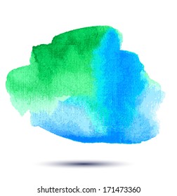 Abstract watercolor background