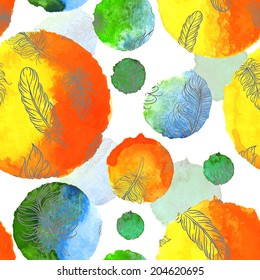 abstract watercolor background