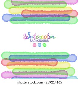 Abstract Watercolor Background