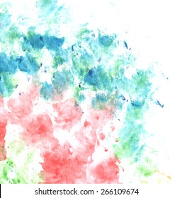  Abstract watercolor background.