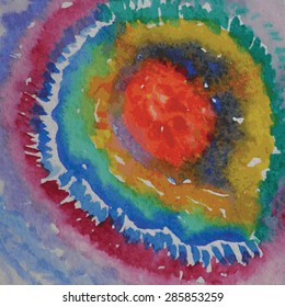 Abstract watercolor background