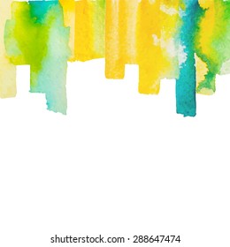 Abstract watercolor background