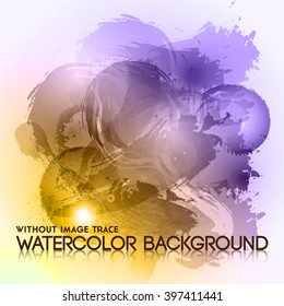 Abstract Watercolor background