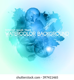 Abstract Watercolor background