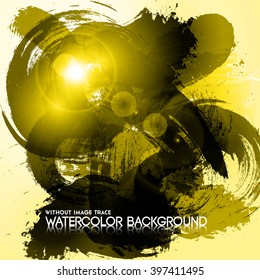 Abstract Watercolor background