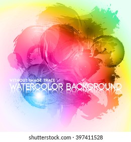 Abstract Watercolor background