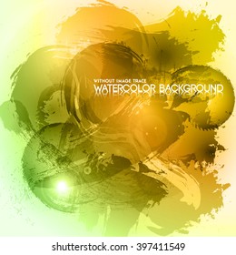 Abstract Watercolor background