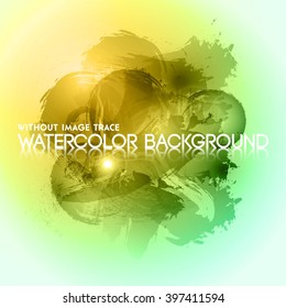 Abstract Watercolor background