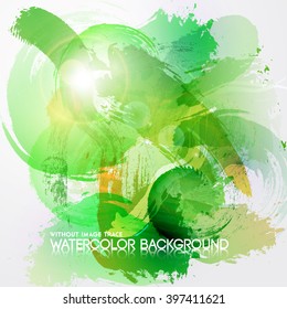Abstract Watercolor background