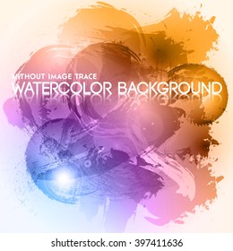 Abstract Watercolor background