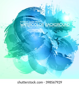 Abstract Watercolor background