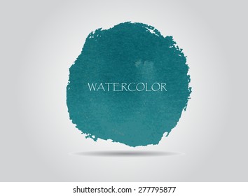 Abstract watercolor background. Watercolor banner.Vector illustration.