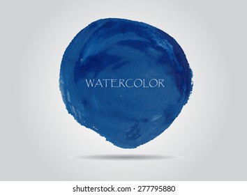 Abstract watercolor background. Watercolor banner.Vector illustration.