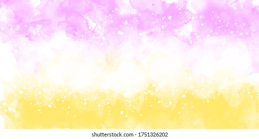 Abstract watercolor background beautiful  Abstract colorful watercolor for background  Digital art painting  Watercolor colorful  pastel color  rainbow  splash  sky  texture  wallpaper 