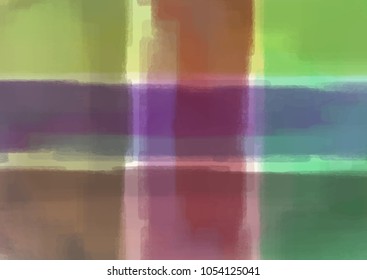 Abstract watercolor background of color mix. Vector illustration,a mixture of colors, strip with a spray of water colors.
