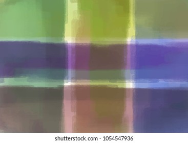 Abstract watercolor background of color mix. Vector illustration,a mixture of colors, strip with a spray of water colors.