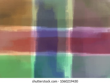 Abstract watercolor background of color mix. Vector illustration,a mixture of colors, strip with a spray of water colors.