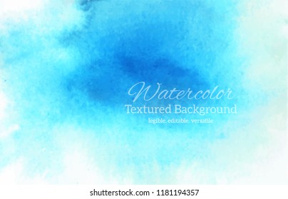 Abstract watercolor background color splashing in the paper is a hand drawn.