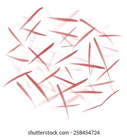 Abstract watercolor background with expressive brush strokes