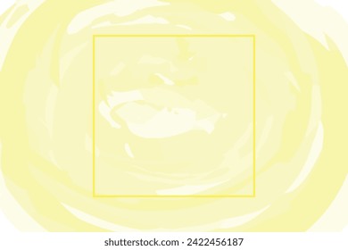 Abstract watercolor background with frame