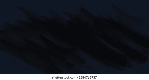 Abstract watercolor background. Hand drawn vector texture. Brush stroked painting black color watercolour