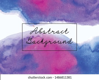 abstract watercolor background from my own handpainted painting. it was scanned from my artwork and export to EPS file