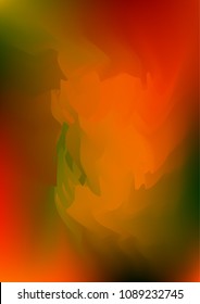 Abstract watercolor background, painted vector illustration like sea waves. Watercolor gradient pattern with thin wavy border lines, vector painting. Bright substrate. Abstract colorful oil paints.