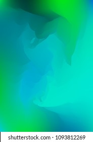 Abstract watercolor background, painted vector illustration like sea waves. Watercolor gradient pattern with thin wavy border lines, vector painting. Bright substrate. Abstract colorful oil paints.