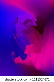 Abstract watercolor background, painted vector illustration like sea waves. Watercolor gradient pattern with thin wavy border lines, vector painting. Bright substrate. Abstract colorful oil paints.