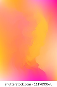 Abstract watercolor background, painted vector illustration like sea waves. Watercolor gradient pattern with thin wavy border lines, vector painting. Bright substrate. Abstract colorful oil paints.