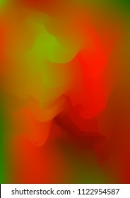 Abstract watercolor background, painted vector illustration like sea waves. Watercolor gradient pattern with thin wavy border lines, vector painting. Bright substrate. Abstract colorful oil paints.