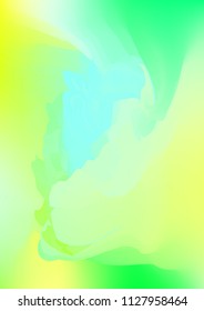 Abstract watercolor background, painted vector illustration like sea waves. Watercolor gradient pattern with thin wavy border lines, vector painting. Bright substrate. Abstract colorful oil paints.