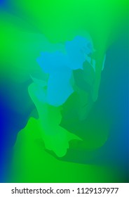 Abstract watercolor background, painted vector illustration like sea waves. Watercolor gradient pattern with thin wavy border lines, vector painting. Bright substrate. Abstract colorful oil paints.