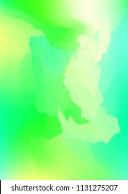 Abstract watercolor background, painted vector illustration like sea waves. Watercolor gradient pattern with thin wavy border lines, vector painting. Bright substrate. Abstract colorful oil paints.