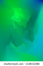 Abstract watercolor background, painted vector illustration like sea waves. Watercolor gradient pattern with thin wavy border lines, vector painting. Bright substrate. Abstract colorful oil paints.