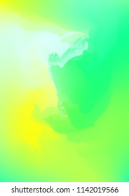 Abstract watercolor background, painted vector illustration like sea waves. Watercolor gradient pattern with thin wavy border lines, vector painting. Bright substrate. Abstract colorful oil paints.