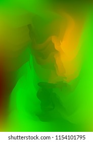 Abstract watercolor background, painted vector illustration like sea waves. Watercolor gradient pattern with thin wavy border lines, vector painting. Bright substrate. Abstract colorful oil paints.