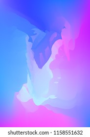 Abstract watercolor background, painted vector illustration like sea waves. Watercolor gradient pattern with thin wavy border lines, vector painting. Bright substrate. Abstract colorful oil paints.