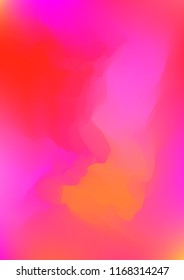 Abstract watercolor background, painted vector illustration like sea waves. Watercolor gradient pattern with thin wavy border lines, vector painting. Bright substrate. Abstract colorful oil paints.