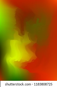 Abstract watercolor background, painted vector illustration like sea waves. Watercolor gradient pattern with thin wavy border lines, vector painting. Bright substrate. Abstract colorful oil paints.