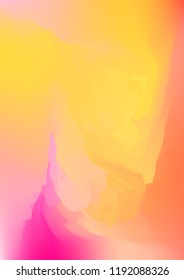 Abstract watercolor background, painted vector illustration like sea waves. Watercolor gradient pattern with thin wavy border lines, vector painting. Bright substrate. Abstract colorful oil paints.