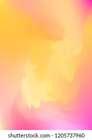 Abstract watercolor background, painted vector illustration like sea waves. Watercolor gradient pattern with thin wavy border lines, vector painting. Bright substrate. Abstract colorful oil paints.