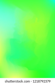 Abstract watercolor background, painted vector illustration like sea waves. Watercolor gradient pattern with thin wavy border lines, vector painting. Bright substrate. Abstract colorful oil paints.