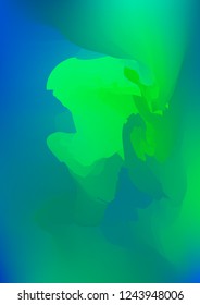 Abstract watercolor background, painted vector illustration like sea waves. Watercolor gradient pattern with thin wavy border lines, vector painting. Bright substrate. Abstract colorful oil paints.