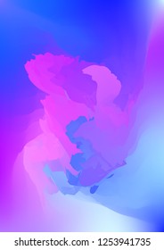 Abstract watercolor background, painted vector illustration like sea waves. Watercolor gradient pattern with thin wavy border lines, vector painting. Bright substrate. Abstract colorful oil paints.