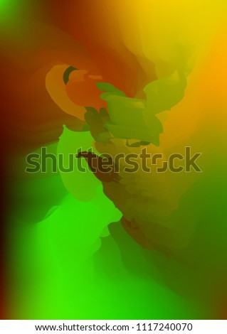 Abstract watercolor background, painted vector illustration like sea waves. Watercolor gradient pattern with thin wavy border lines, vector painting. Bright substrate. Abstract colorful oil paints.