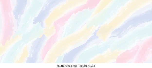 Abstract watercolor background with pastel colors