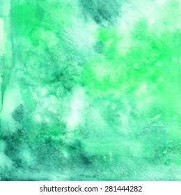 Abstract watercolor background, pattern of ink spots on a white background. Hand-painted ornament vector