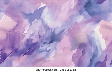 abstract watercolor background, shades of lavender, soft, pattern	
